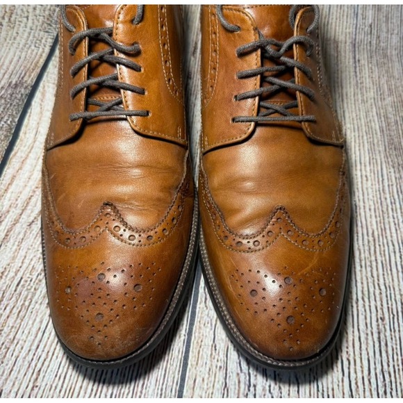 Cole Haan Benton Wingtip Oxfords Il
British Tan Leather‎ C24116 Mens Size 10 M main image 8